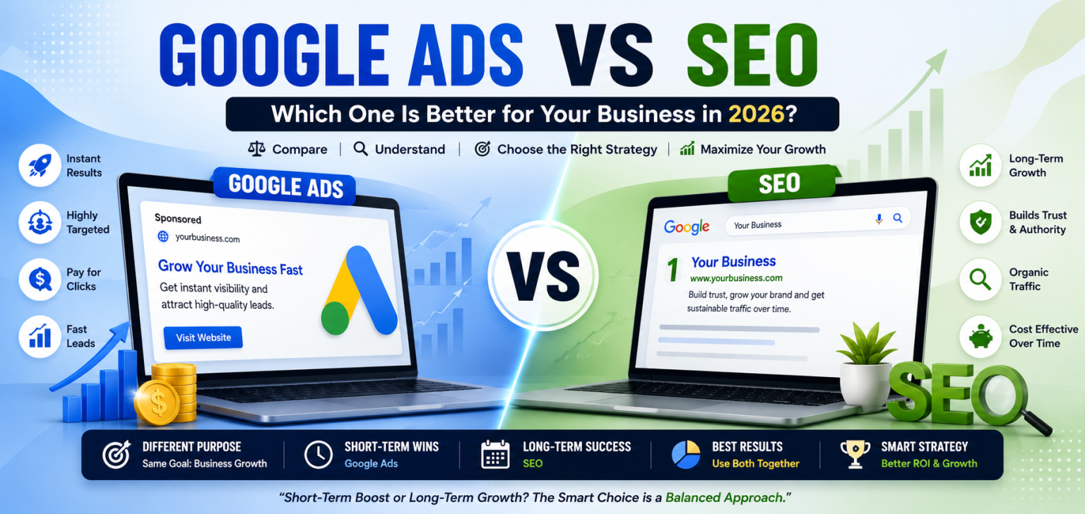 Google Ads vs SEO: Which One Is Better for Your Business in 2026 image 