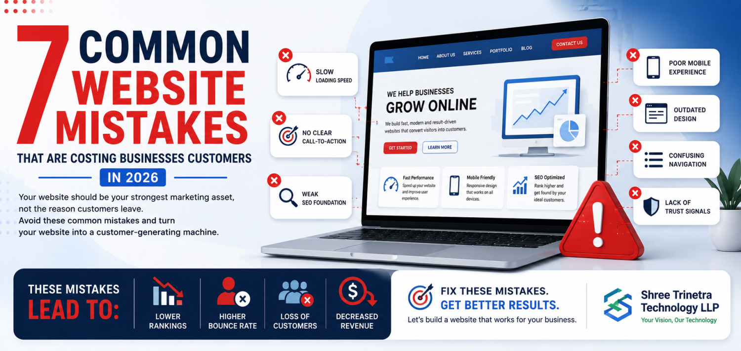 7 Common Website Mistakes That Are Costing Businesses Customers in 2026
