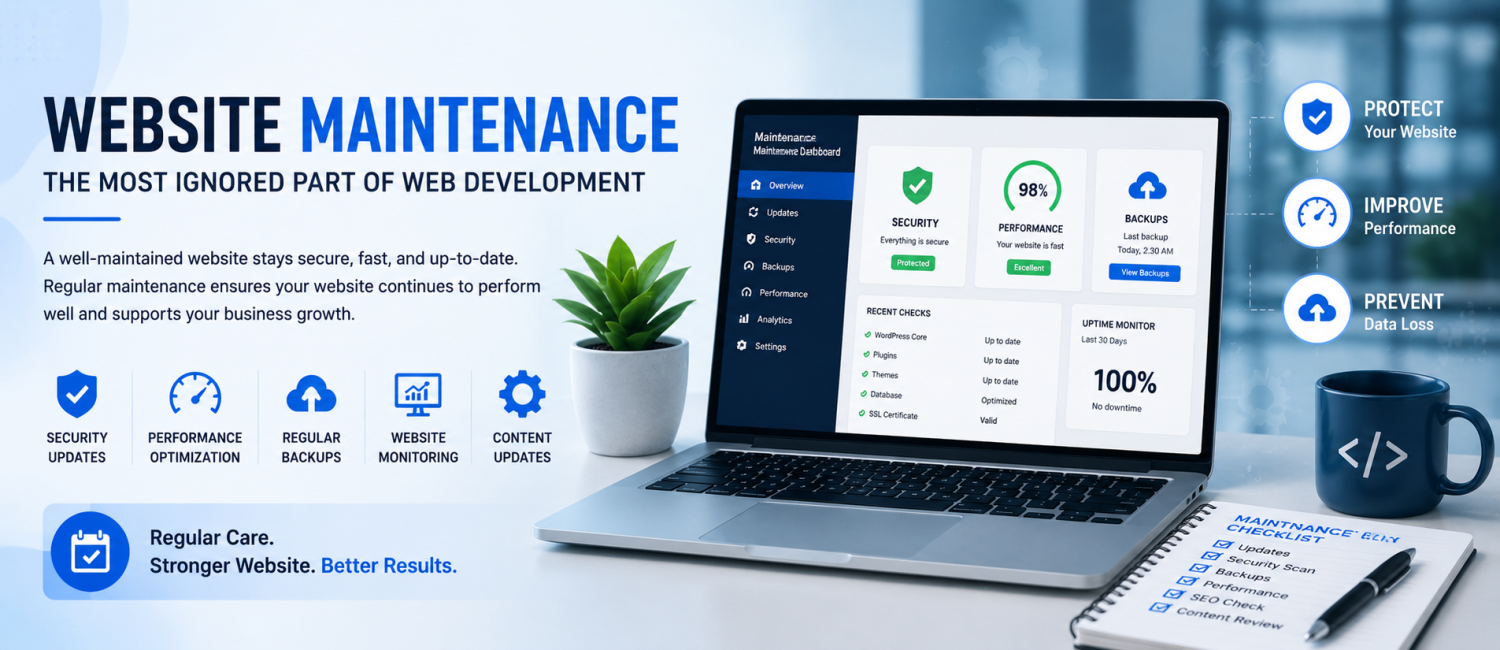 Website Maintenance The Most Ignored Part of Web Development