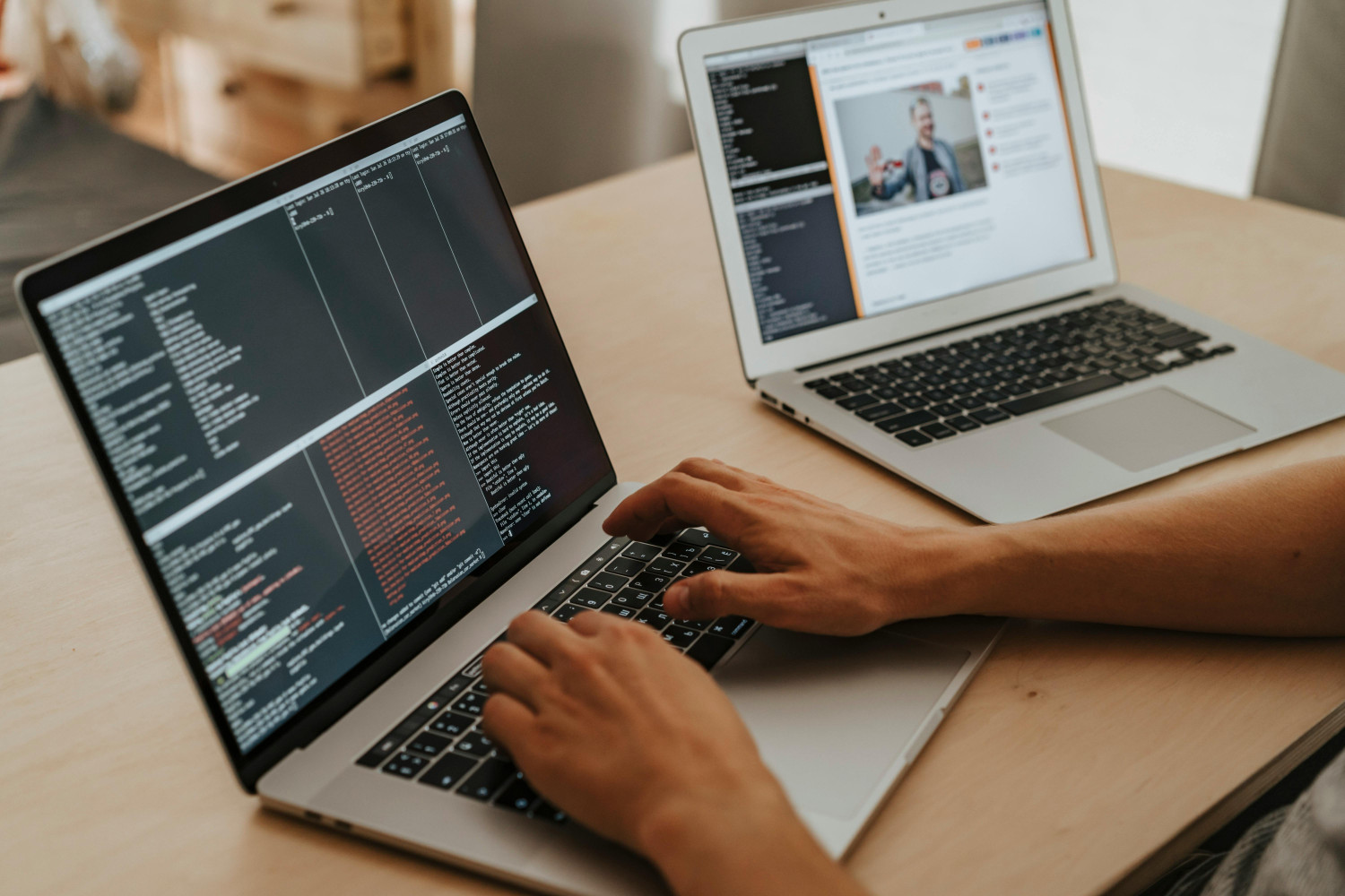 Developer Working