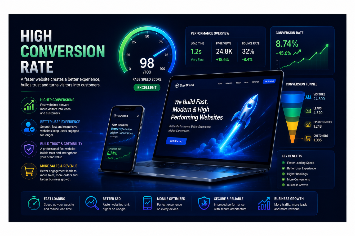 Higher Conversion